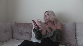 mix clips4sale.com teleelas store casually smoking on her phone usual - amateur xxx porn video