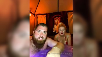 wcaproductions1 Hot Tub Interview With cocovandi Lily Craven xxx onlyfans porn