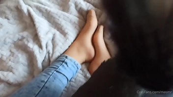 masmr Another flashback Nylons scratching video posted on mASM xxx onlyfans porn