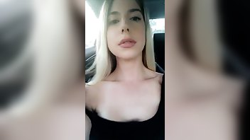 Andie Adams public parking in car pussy orgasm snapchat premium porn videos