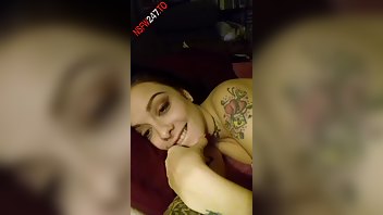 Alessa Savage tease in bed onlyfans porn videos