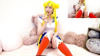 asmr uuchan patreon 21 sexy asmr nasty sailor moong❤️ video premium porn video