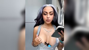 Malu Trevejo Nude Nipple Flash