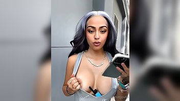 Malu Trevejo Nude Nipple Flash