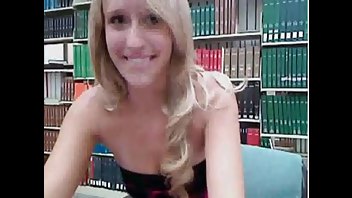 Ginger Banks library tye dye toy show 2016_09_11 | ManyVids Free Porn Videos