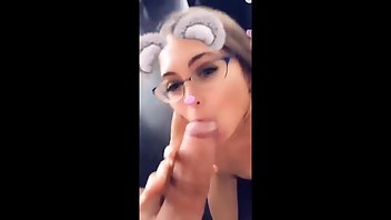 Riley Reid quick blowjob snaps snapchat free