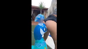 Paola Skye summer day booty teasing snapchat free