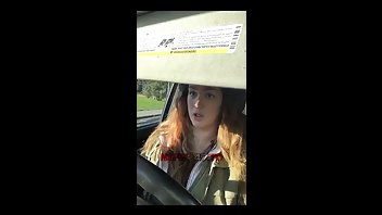 Lee Anne driving flashing snapchat free