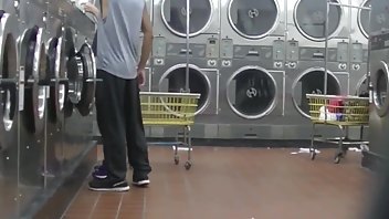 Helenas Cock Quest laundromat upskirt tease pt2 2018_09_27 | ManyVids Free Porn Videos