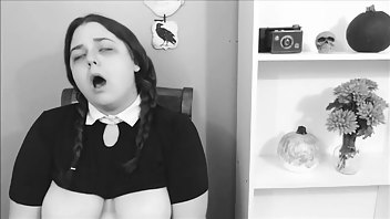 Honey BunTV Teen Wednesday Addams Needs Her Toy | ManyVids Free Porn Videos