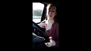 Lee Anne public driving boobs flashing snapchat free