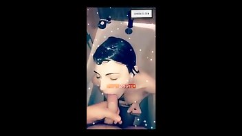 Luna raise shower blowjob snapchat free