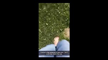 Luna Raise trying public show snapchat free