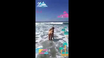 Blair Williams nude goes into the ocean premium free cam snapchat & manyvids porn videos
