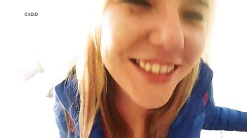 dirtykristy blue blonde pink blowjob 1 jobs, deepthroat free porn videos