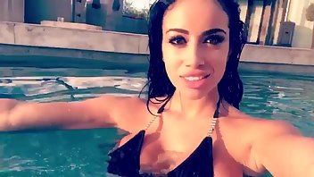 Victoria June takes a dip in the pool premium free cam snapchat & manyvids porn videos