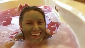 Anikka Albrite nude in the bath premium free cam snapchat & manyvids porn videos