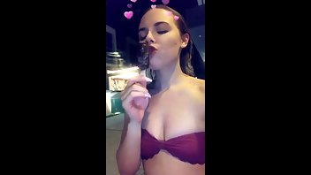 Aubrey Sinclair eats ice cream premium free cam snapchat & manyvids porn videos