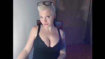 crazypinkyball naked tits & short hair Chaturbate nude cam porn video