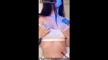 misha cross dildo masturbation on bed snapchat xxx porn videos