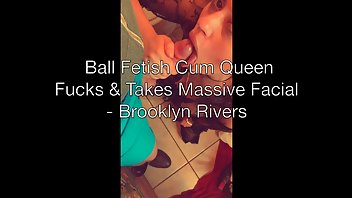 ball fetish cum slut splashed brooklyn rivers verified amateurs huge cumshot facial free porn videos