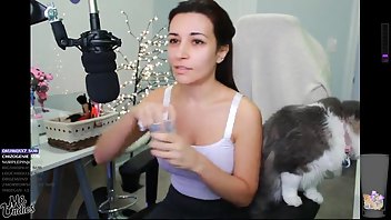 Alinity Divine Nipples get hard on stream NSFW Twitch thot XXX Premium Porn