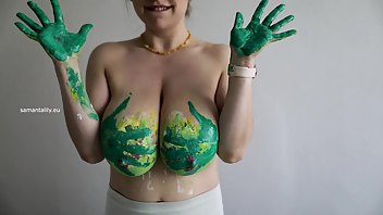 SamantaLily painting xxx premium porn videos